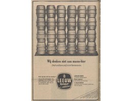 leeuw bier 1969 geen massabier